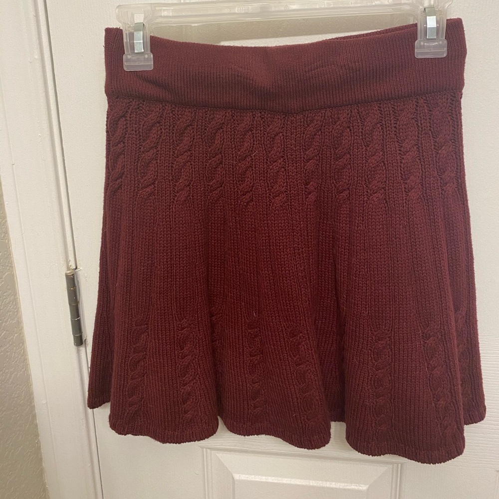 Hollister knit mini skirt